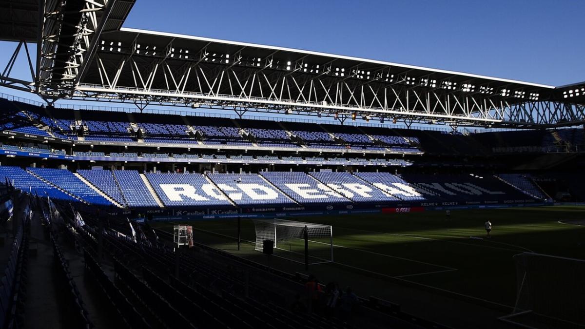 Espanyol stadium bathed in sunshine as they prepare to face Valladolid in La Liga